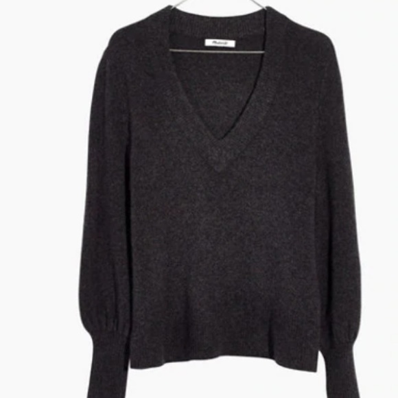Madewell Dashwood V-Neck Sweater - Picture 4 of 4